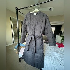 H&M long puffer parka